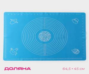 Коврик силиконовый с разлиновкой